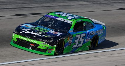 FORT WORTH, TEXAS - APRIL 12: Joey Gase, driver of the #35 Donate Life TX Chevrolet, drives during qualifying for the NASCAR Xfinity Series Andy's Frozen Custard 300 at Texas Motor Speedway on April 12, 2024 in Fort Worth, Texas. (Photo by Jared C. Tilton/Getty Images) | Getty Images