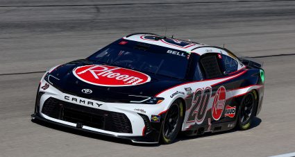 Christopher Bell’s 2024 #20 Rheem Toyota paint scheme.