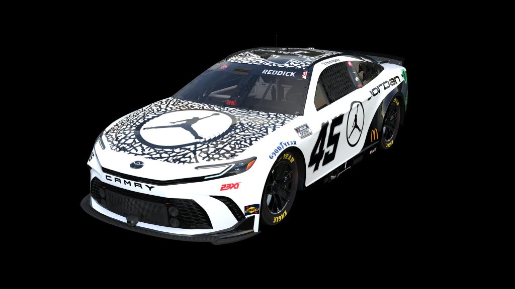 2024 NASCAR Cup Series #45 23XI Racing paint schemes - Jayski's NASCAR ...
