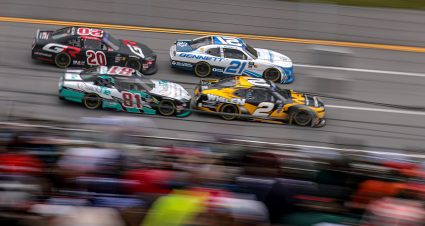 Austin Hill’s 2024 #21 Bennett Transportation Chevrolet paint scheme.