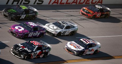 Christopher Bell’s 2024 #20 Mobil 1 Toyota paint scheme.