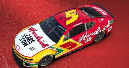 Kyle Larson Throwback