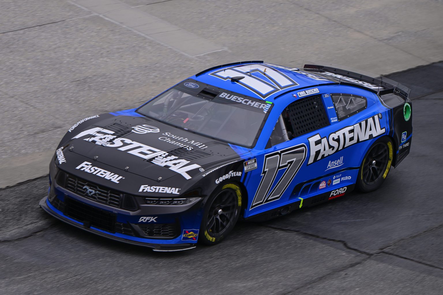 Fastenal Racing 2024 NASCAR Cup Series #17 RFK Racing paint scheme - Jayski's NASCAR ...