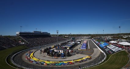 MARTINSVILLE, VIRGINIA - APRIL 07: A general view of racing during the NASCAR Cup Series Cook Out 400 at Martinsville Speedway on April 07, 2024 in Martinsville, Virginia. (Photo by Jared C. Tilton/Getty Images) | Getty Images