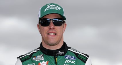 LAS VEGAS, NEVADA - MARCH 02: Brad Keselowski, driver of the #6 Solomon Plumbing Ford, looks on during qualifying for the NASCAR Cup Series Pennzoil 400 at Las Vegas Motor Speedway on March 02, 2024 in Las Vegas, Nevada. (Photo by Meg Oliphant/Getty Images) | Getty Images