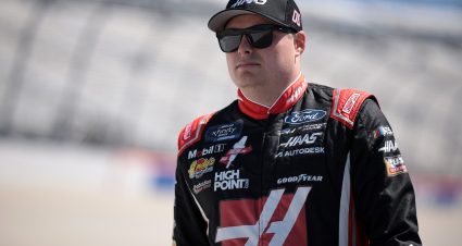 DOVER, DELAWARE - APRIL 26: Cole Custer, driver of the #00 Haas Automation Ford, walks the grid during practice for the NASCAR Xfinity Series BetRivers 200 at Dover International Speedway on April 26, 2024 in Dover, Delaware. (Photo by James Gilbert/Getty Images) | Getty Images