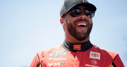 DARLINGTON, SOUTH CAROLINA - MAY 12: Bubba Wallace, driver of the #23 McDonald's Toyota, waits on the grid prior to the NASCAR Cup Series Goodyear 400 at Darlington Raceway on May 12, 2024 in Darlington, South Carolina. (Photo by James Gilbert/Getty Images) | Getty Images