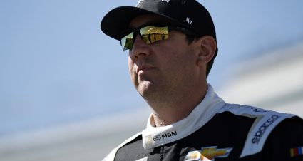 LAS VEGAS, NEVADA - MARCH 03: Kyle Busch, driver of the #8 BetMGM Chevrolet, walks the grid prior to the NASCAR Cup Series Pennzoil 400 at Las Vegas Motor Speedway on March 03, 2024 in Las Vegas, Nevada. (Photo by Chris Graythen/Getty Images) | Getty Images