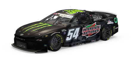 54 Racing Number 2024 NASCAR Cup Series #54 Joe Gibbs Racing paint schemes - Jayski's ...