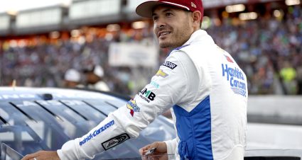 NORTH WILKESBORO, NORTH CAROLINA - MAY 19: Kyle Larson, driver of the #5 HendrickCars.com Chevrolet, waits on the grid prior to the NASCAR Cup Series All-Star Race at North Wilkesboro Speedway on May 19, 2024 in North Wilkesboro, North Carolina. (Photo by Sean Gardner/Getty Images) | Getty Images