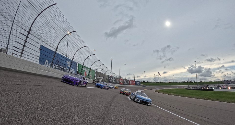 Mature Kansas Speedway produced remarkable NASCAR Cup racing on Sunday ...