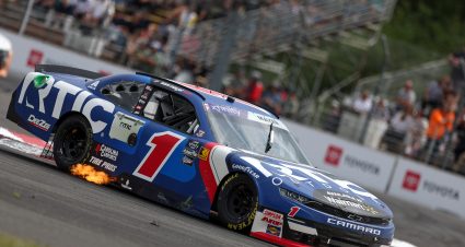 PORTLAND, OREGON - JUNE 01: Sam Mayer, driver of the #1 RTIC Outdoors Chevrolet, drives during the NASCAR Xfinity Series Pacific Office Automation 147 at Portland International Raceway on June 01, 2024 in Portland, Oregon. (Photo by Meg Oliphant/Getty Images) | Getty Images