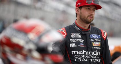 MADISON, ILLINOIS - JUNE 01: Chase Briscoe, driver of the #14 Overstock.com Ford, waits on the grid during qualifying for the NASCAR Cup Series Enjoy Illinois 300 at WWT Raceway on June 01, 2024 in Madison, Illinois. (Photo by Sean Gardner/Getty Images) | Getty Images