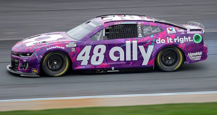 Alex Bowman’s 2024 #48 Ally Chevrolet paint scheme.