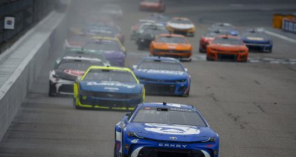LOUDON, NEW HAMPSHIRE - JUNE 23: Tyler Reddick, driver of the #45 SiriusXM Toyota, drives during the NASCAR Cup Series USA Today 301 at New Hampshire Motor Speedway on June 23, 2024 in Loudon, New Hampshire. (Photo by Sean Gardner/Getty Images) | Getty Images