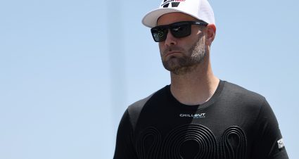 SONOMA, CALIFORNIA - JUNE 07: Shane Van Gisbergen, driver of the #97 WeatherTech Chevrolet, looks on during practice for the NASCAR Xfinity Series Zip Buy Now, Pay Later 250 at Sonoma Raceway on June 07, 2024 in Sonoma, California. (Photo by Meg Oliphant/Getty Images) | Getty Images