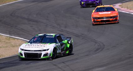 SONOMA, CALIFORNIA - JUNE 07: Will Brown, driver of the #33 Mobile X/Shaw and Partners Chevrolet, drives during practice for the NASCAR Cup Series Toyota/Save Mart 350 at Sonoma Raceway on June 07, 2024 in Sonoma, California. (Photo by Logan Riely/Getty Images) | Getty Images