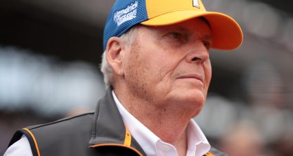 INDIANAPOLIS, INDIANA - MAY 26: Rick Hendrick stands on the grid during the 108th Running of the Indianapolis 500 at Indianapolis Motor Speedway on May 26, 2024 in Indianapolis, Indiana. (Photo by James Gilbert/Getty Images) | Getty Images