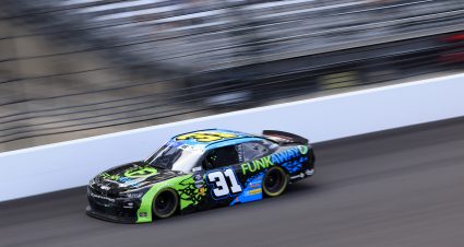 INDIANAPOLIS, INDIANA - JULY 20: Parker Retzlaff, driver of the #31 FUNKAWAY Chevrolet, drives during the NASCAR Xfinity Series Pennzoil 250 at Indianapolis Motor Speedway on July 20, 2024 in Indianapolis, Indiana. (Photo by Justin Casterline/Getty Images) | Getty Images