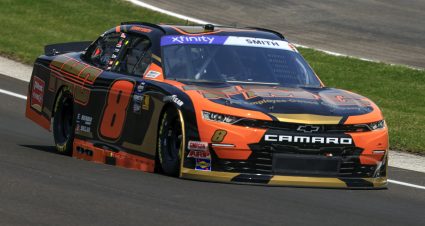 Sammy Smith’s 2024 #8 TMC Transportation Chevrolet paint scheme.