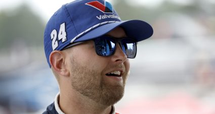 INDIANAPOLIS, INDIANA - JULY 21: William Byron, driver of the #24 Valvoline Chevrolet, waits backstage during pre-race ceremonies prior to the NASCAR Cup Series Brickyard 400 at Indianapolis Motor Speedway on July 21, 2024 in Indianapolis, Indiana. (Photo by Sean Gardner/Getty Images) | Getty Images