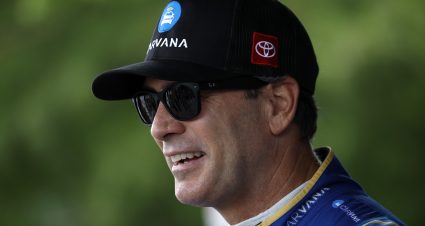 INDIANAPOLIS, INDIANA - JULY 21: Jimmie Johnson, driver of the #84 Carvana Toyota, waits backstage during pre-race ceremonies prior to the NASCAR Cup Series Brickyard 400 at Indianapolis Motor Speedway on July 21, 2024 in Indianapolis, Indiana. (Photo by Sean Gardner/Getty Images) | Getty Images