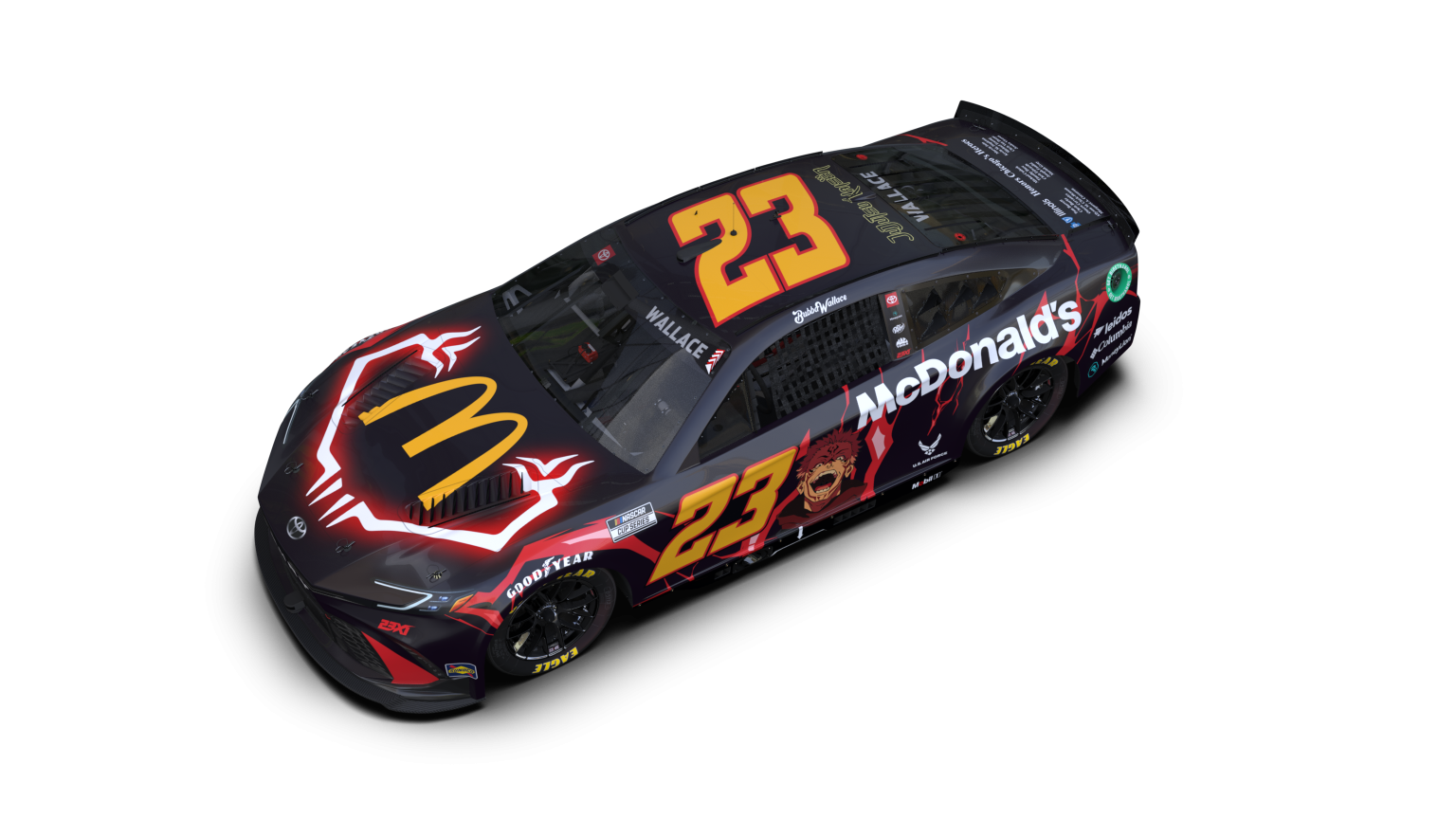 2024 NASCAR Cup Series #23 23XI Racing paint schemes - Jayski's NASCAR ...