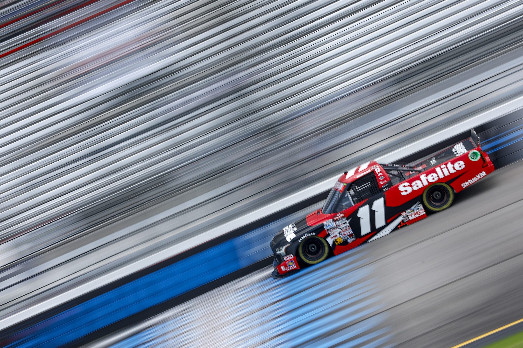 RICHMOND, VIRGINIA - AUGUST 10: Corey Heim, driver of the #11 Safelite Toyota, drives during practice for the NASCAR Craftsman Truck Series Clean Harbors 250 at Richmond Raceway on August 10, 2024 in Richmond, Virginia. (Photo by Sean Gardner/Getty Images) | Getty Images