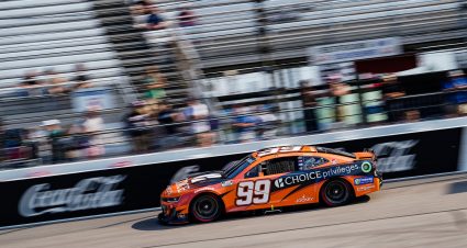 Daniel Suárez’s 2024 #99 Freeway Insurance Chevrolet paint scheme.