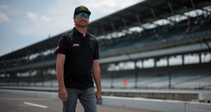 INDIANAPOLIS, INDIANA - JULY 20: Retired NASCAR driver and advisor to 23XI Racing, Kurt Busch walks the grid during qualifying for the NASCAR Cup Series Brickyard 400 at Indianapolis Motor Speedway on July 20, 2024 in Indianapolis, Indiana. (Photo by James Gilbert/Getty Images) | Getty Images