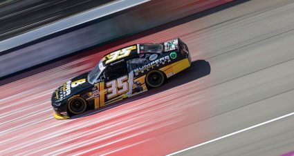 Joey Gase’s 2024 #35 Bumpers That Deliver Chevrolet paint scheme.