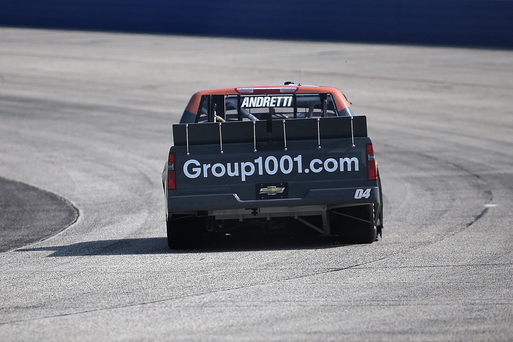 WEST ALLIS, WISCONSIN - AUGUST 25: Marco Andretti, driver of the #04 Group 1001/CarQuest Chevrolet, drives during the NASCAR Craftsman Truck Series The Milwaukee Mile at The Milwaukee Mile on August 25, 2024 in West Allis, Wisconsin. (Photo by Jonathan Bachman/Getty Images) | Getty Images
