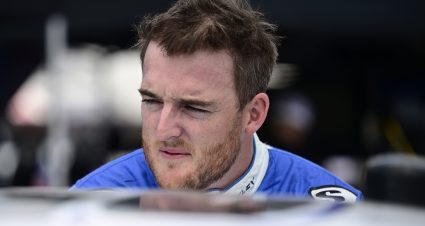 RICHMOND, VIRGINIA - AUGUST 10: Ty Dillon, driver of the #25 Rackley Roofing Chevrolet, looks on during practice for the NASCAR Craftsman Truck Series Clean Harbors 250 at Richmond Raceway on August 10, 2024 in Richmond, Virginia. (Photo by Logan Whitton/Getty Images) | Getty Images
