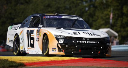 WATKINS GLEN, NEW YORK - SEPTEMBER 14: AJ Allmendinger, driver of the #16 Celsius Chevrolet, drives during the NASCAR Xfinity Series Mission 200 at The Glen at Watkins Glen International on September 14, 2024 in Watkins Glen, New York. (Photo by Chris Graythen/Getty Images) | Getty Images