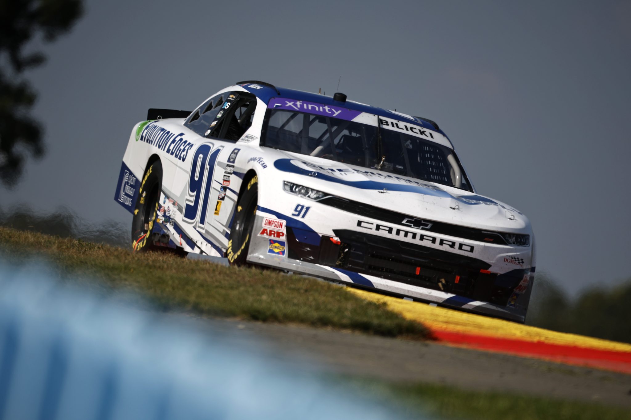 WATKINS GLEN, NEW YORK - SEPTEMBER 14: Josh Bilicki, driver of the #91 Chemung Supply Corporation Chevrolet, drives during the NASCAR Xfinity Series Mission 200 at The Glen at Watkins Glen International on September 14, 2024 in Watkins Glen, New York. (Photo by Chris Graythen/Getty Images) | Getty Images