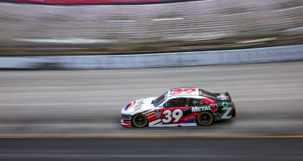 BRISTOL, TENNESSEE - SEPTEMBER 20: Ryan Sieg, driver of the #39 Sci Aps Ford, drives during practice for NASCAR Xfinity Series Food City 300 at Bristol Motor Speedway on September 20, 2024 in Bristol, Tennessee. (Photo by James Gilbert/Getty Images) | Getty Images