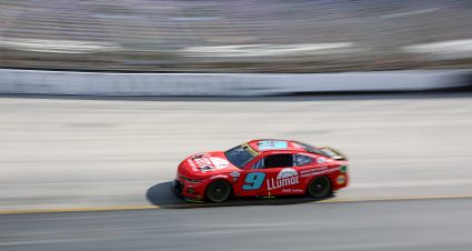 BRISTOL, TENNESSEE - SEPTEMBER 20: Chase Elliott, driver of the #9 LLumar Chevrolet, drives during practice for the NASCAR Cup Series Bass Pro Shops Night Race at Bristol Motor Speedway on September 20, 2024 in Bristol, Tennessee. (Photo by James Gilbert/Getty Images) | Getty Images