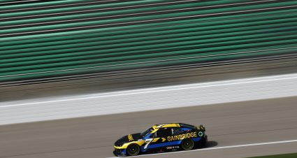 KANSAS CITY, KANSAS - SEPTEMBER 28: Justin Haley, driver of the #7 Gainbridge Chevrolet, drives during practice for the NASCAR Cup Series Hollywood Casino 400 Presented by ESPN BET at Kansas Speedway on September 28, 2024 in Kansas City, Kansas. (Photo by Chris Graythen/Getty Images) | Getty Images
