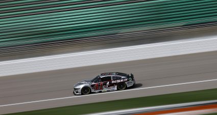 KANSAS CITY, KANSAS - SEPTEMBER 28: Ryan Preece, driver of the #41 HaasTooling.com Ford, drives during practice for the NASCAR Cup Series Hollywood Casino 400 Presented by ESPN BET at Kansas Speedway on September 28, 2024 in Kansas City, Kansas. (Photo by Chris Graythen/Getty Images) | Getty Images