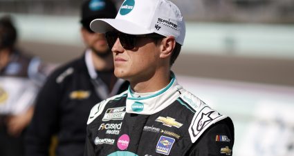 HOMESTEAD, FLORIDA - OCTOBER 26: Zane Smith, driver of the #71 Wellcare Chevrolet, looks on during qualifying for the the NASCAR Cup Series Straight Talk Wireless 400 at Homestead-Miami Speedway on October 26, 2024 in Homestead, Florida. (Photo by Sean Gardner/Getty Images) | Getty Images