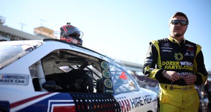 AVONDALE, ARIZONA - NOVEMBER 09: Garrett Smithley, driver of the #53 Dozer Winch Parts.com Ford, looks on during qualifying for the NASCAR Xfinity Series Championship Race at Phoenix Raceway on November 09, 2024 in Avondale, Arizona. (Photo by Jared C. Tilton/Getty Images) | Getty Images