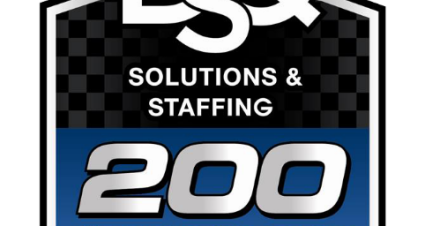 2025 Dqs Solutions Staffing Michigan Truck Race Logo