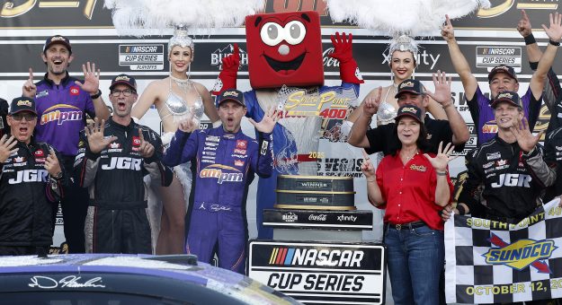 Visit Denny Hamlin seizes 60th win, Championship 4 spot with Las Vegas victory page