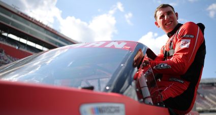 BRISTOL, TENNESSEE - SEPTEMBER 11: Cole Butcher, driver of the #62 Atlantic Tiltload Toyota, enters his truck during qualifying for the NASCAR Craftsman Truck Series UNOH 200 presented by Ohio Logistics at Bristol Motor Speedway on September 11, 2025 in Bristol, Tennessee. (Photo by Jonathan Bachman/Getty Images) | Getty Images