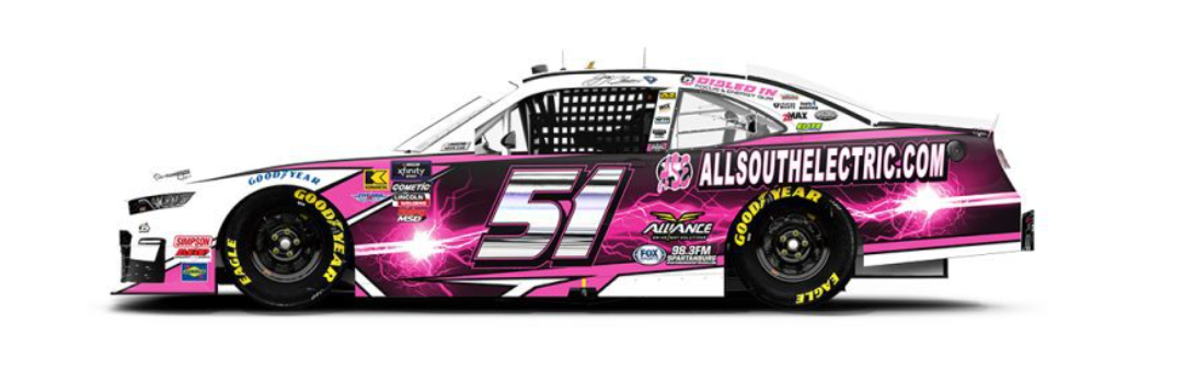 Jeremy Clements Talladega Scheme