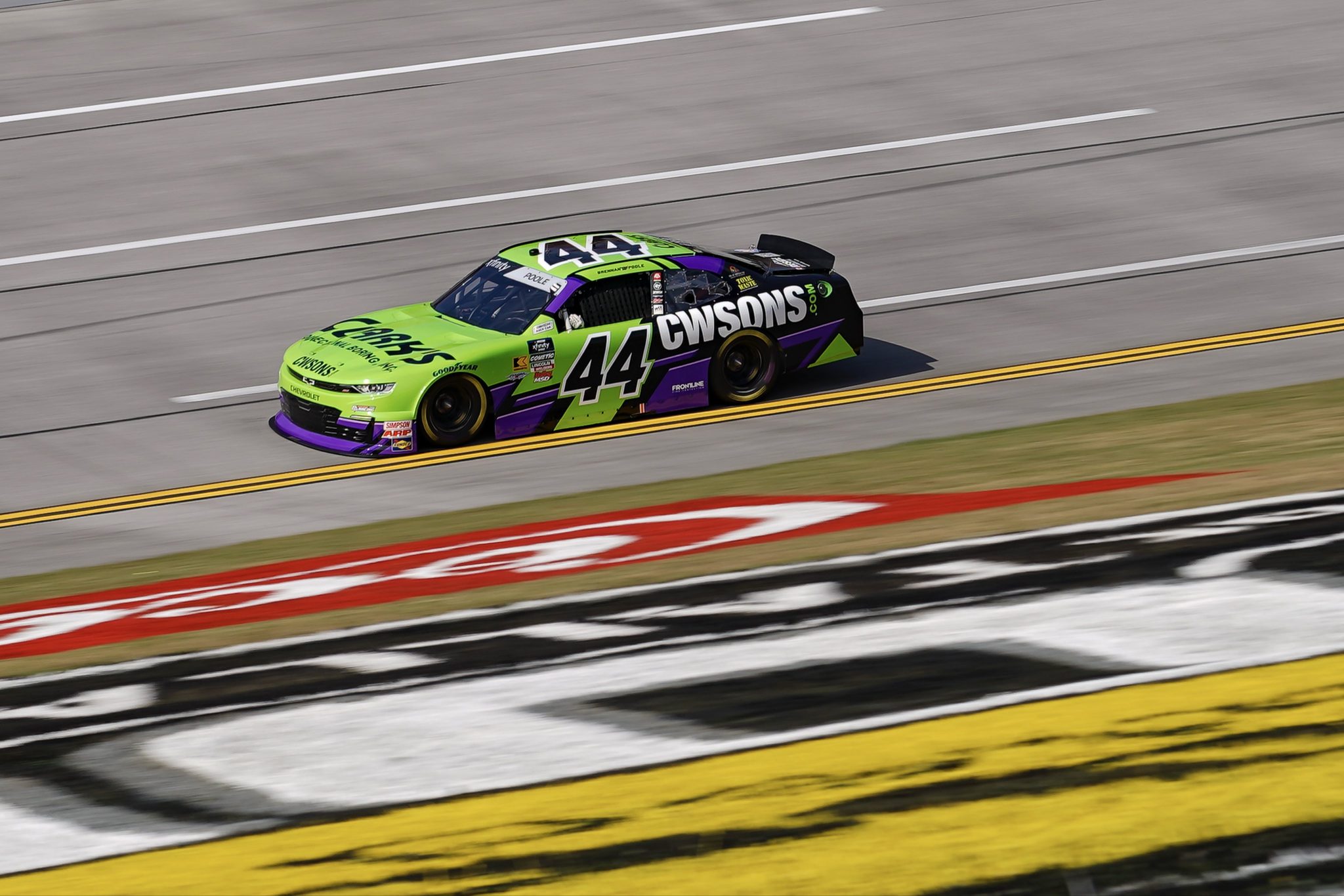 2025 #44 Alpha Prime Racing Xfinity Series Paint Schemes