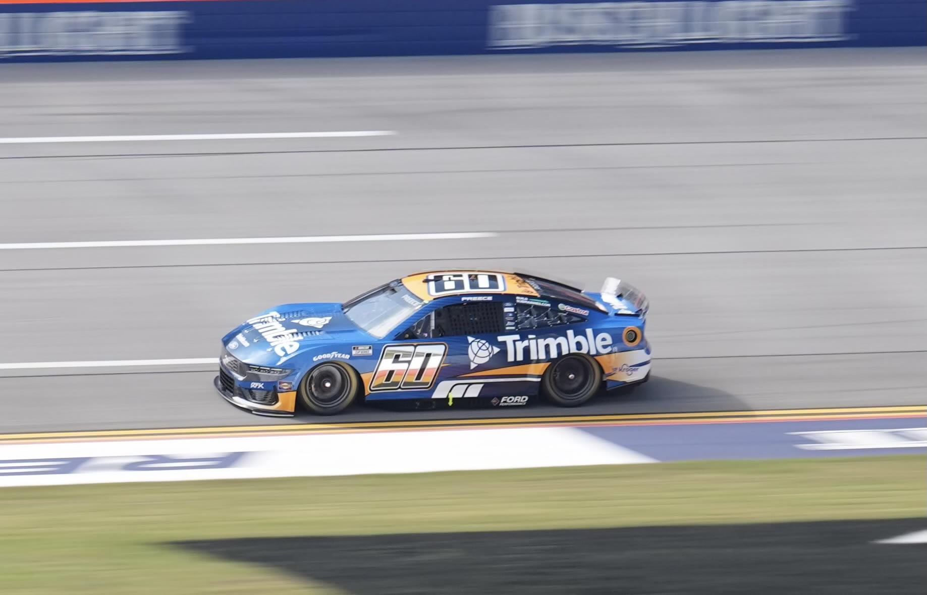 Taken during qualifying for the YellaWood 500 NASCAR Cup Series race at Talladega Superspeedway on October 19, 2025. Image from RFK Racing.