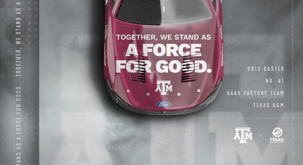 Visit Texas A&M and Haas Factory Team bring ‘A Force for Good’ to NASCAR’s national stage page