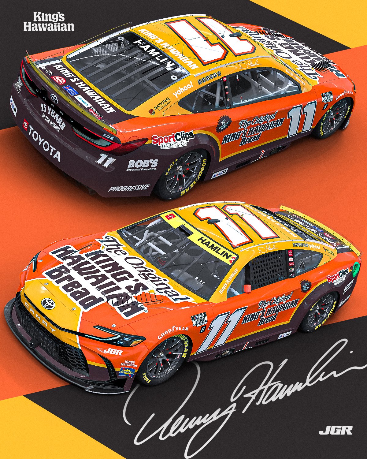 Denny Hamlin Martinsville Scheme