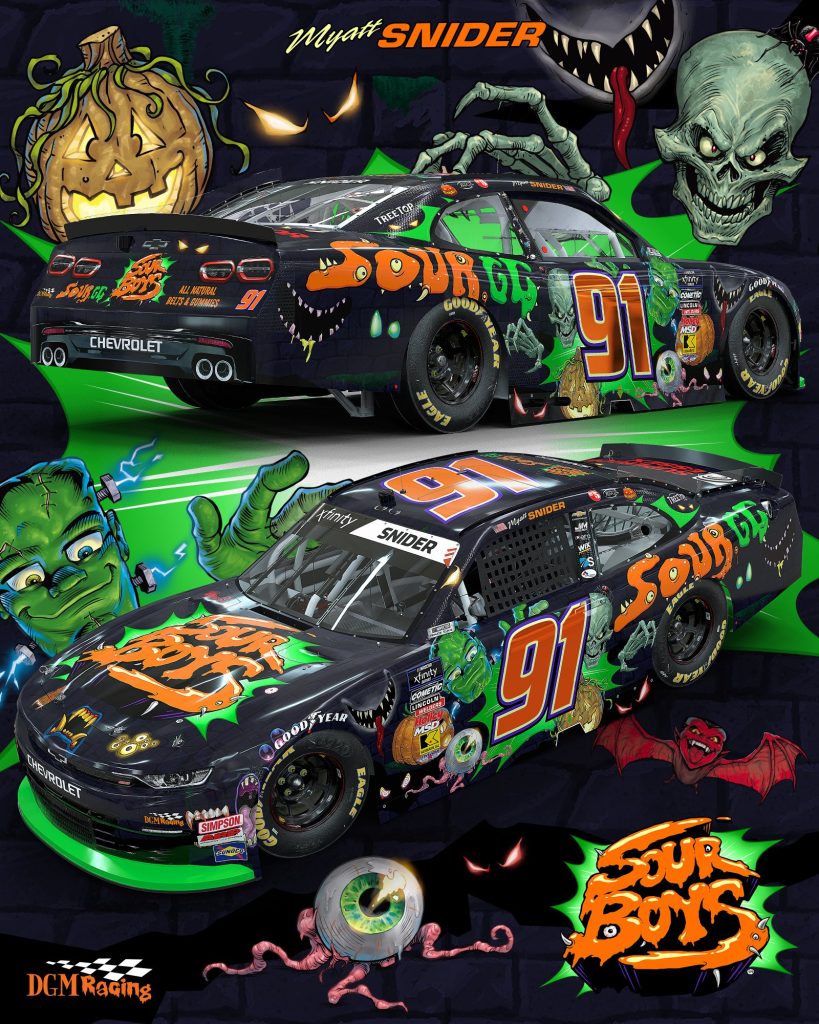 2025 #91 DGM Racing Xfinity Series Paint Schemes | Jayski